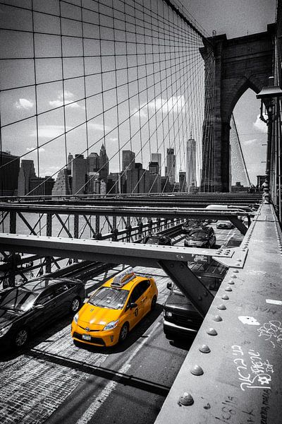 Brooklyn Bridge New York City van Bart van Dinten