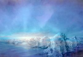 Lever de soleil sur l'Islande sur Annette Schmucker