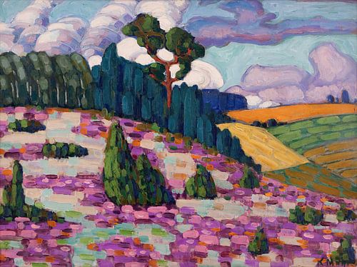 Konrad Mägi - Landschap (1915-1916)