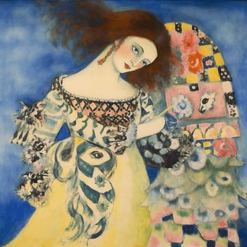 Klimt meets Chagall van Ton Kuijpers