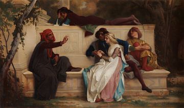 Florentijns dichter - Alexandre Cabanel