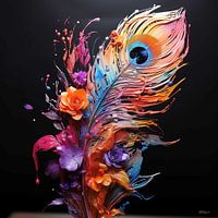 colourful feathers