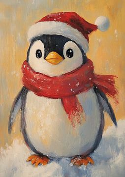 Noël des pingouins | Joie des pingouins en hiver