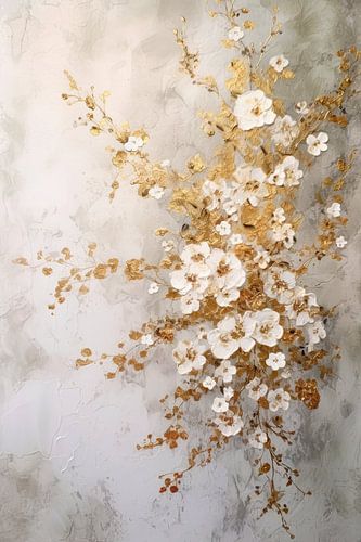 Bloemen Rococo Schilderij