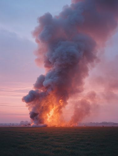 The day still burns on