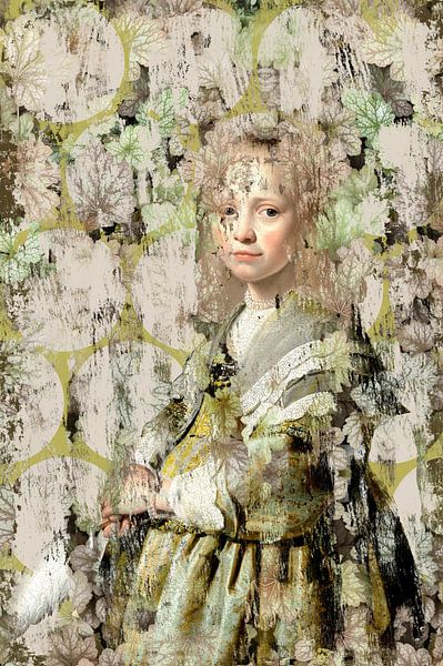 Verspronck Girl Behind in Pistache by Behindthegray