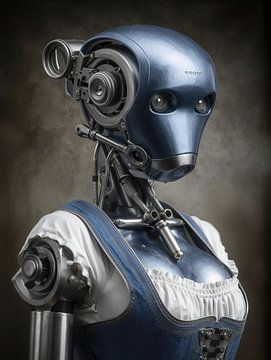 Mechanical serenity by Klaus Tesching - Art-AI