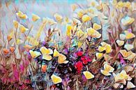 California poppy in the meadow by Patricia Piotrak thumbnail