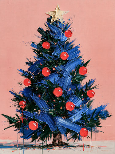 Un sapin de Noël qui danse en couleurs