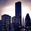 New York City Skyline van Maarten De Wispelaere