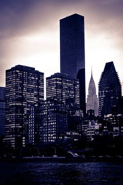 New York City Skyline van Maarten De Wispelaere
