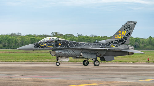 F-16-Viper-Demonstrationsteam der US-Luftwaffe.