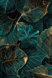 Golden leaf dreams by Poster Art Shop