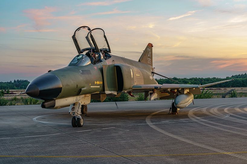 McDonnell Douglas F-4E Phantom II from 32nd TFS. by Jaap van den Berg
