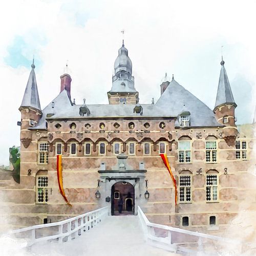 Kasteel Wijchen, Wijchen, Gelderland.