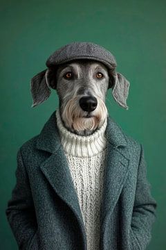 Irish Wolfhound by Poster Art Shop