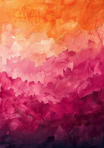 Abstract schilderij Kleurrijk Modern nr. 3