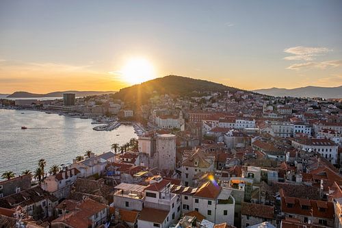 Split from the St. Domnius bell tower