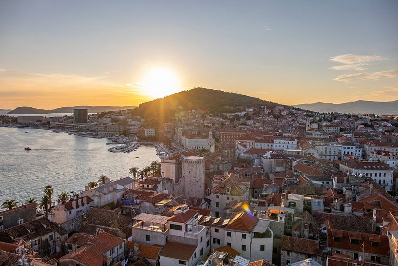 Split depuis le clocher de St. Domnius par Heleen Pennings