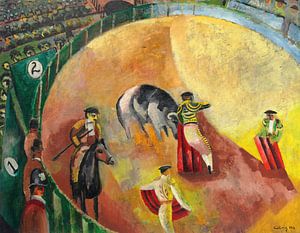 Moïse Kisling - Stierkampf (1916)