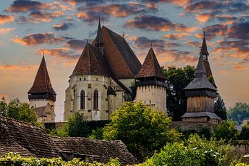 The fortified church of Biertan in Romania by Roland Brack