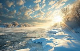 Paysage hivernal