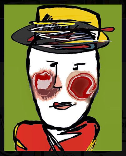 The Jolly Joker, digital drawing