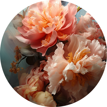 Kleurrijke explosie van bloemen van Carla Van Iersel