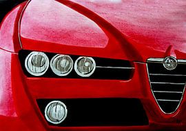 Gros plan d'une voiture sur Lonneke Kolkman