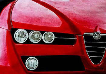 Close-up van een auto