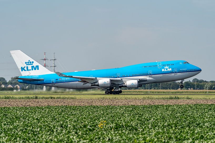 KLM Boeing 747-400 &quot;City of Guayaquil&quot; (PH-BFG). par Jaap van den Berg