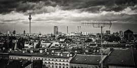 Black and White Photography: Berlin – Skyline-Panorama