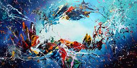 Blaue Unendlichkeit von Gena Theheartofart