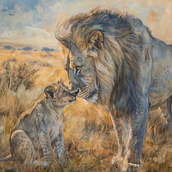 Lions by Poster Art Shop