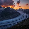 Aletschgletscher - Wallis - Schweiz von Felina Photography