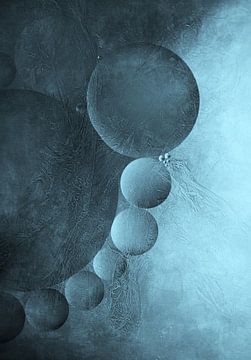 Water and oil photography combined with my painting by Ellen van Deelen