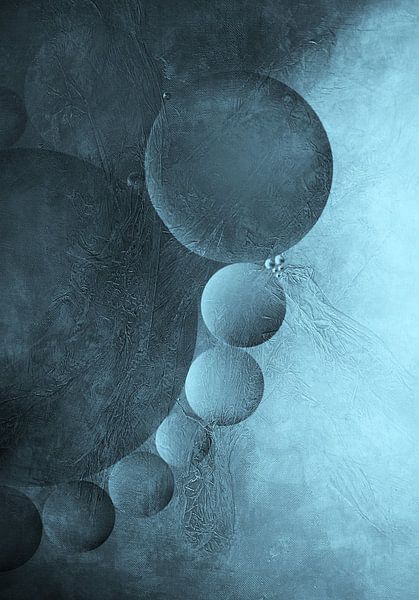 Photographie à l'eau et à l'huile combinée à ma peinture par Ellen van Deelen