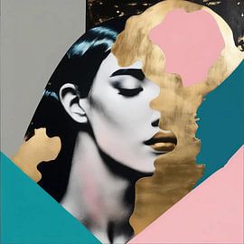 Gold Edition -  Hurt me - Pop Art  - Felix von Altersheim - Kooperation Team W 32 von Team W 32 Gallery