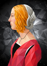 Portrait d'une jeune femme sur Low Profile