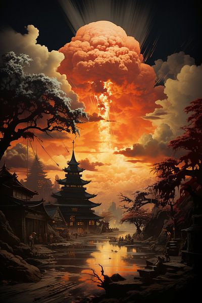 Japan View Art work by Gamal wicaksana