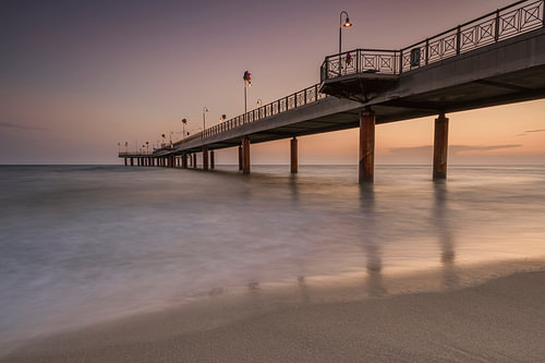 Abendlicht an der Seebrücke von Marina di Pietrasanta | Toskana, Italien