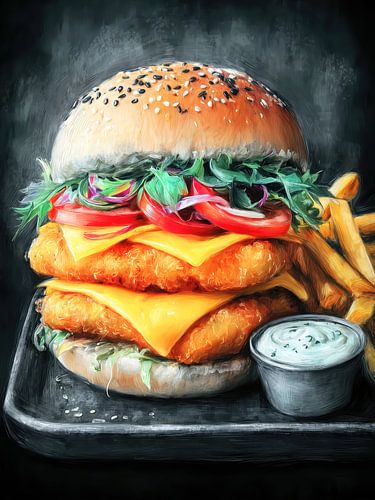 Cheeseburger fastfood