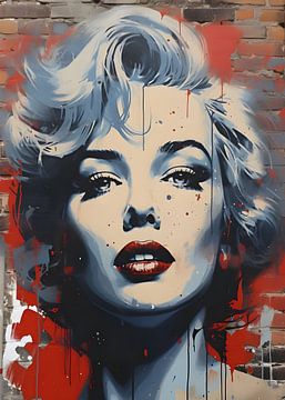 Marilyn Monroe van Phycho Art