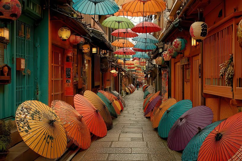 malerei japan von Egon Zitter