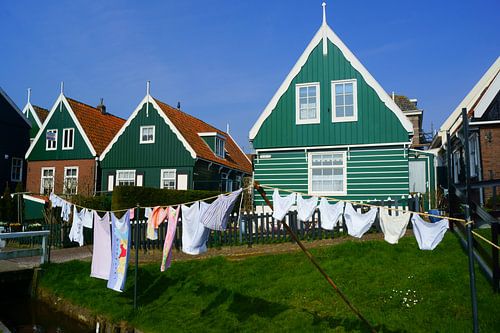 Waslijn in Marken