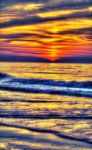 Sonnenuntergang am Meer