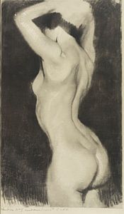 Twenty studies, nude etching, Max Klinger, 1914 by Atelier Liesjes