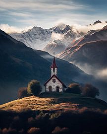 Chapel in the mountains