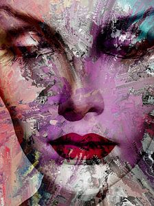 Painted face