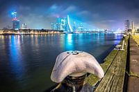 Avondlicht van Rotterdam